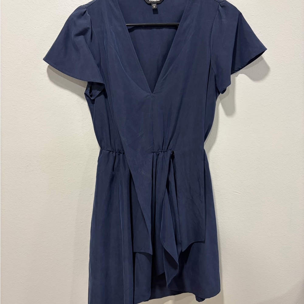 Express Deep Blue Mini Dress